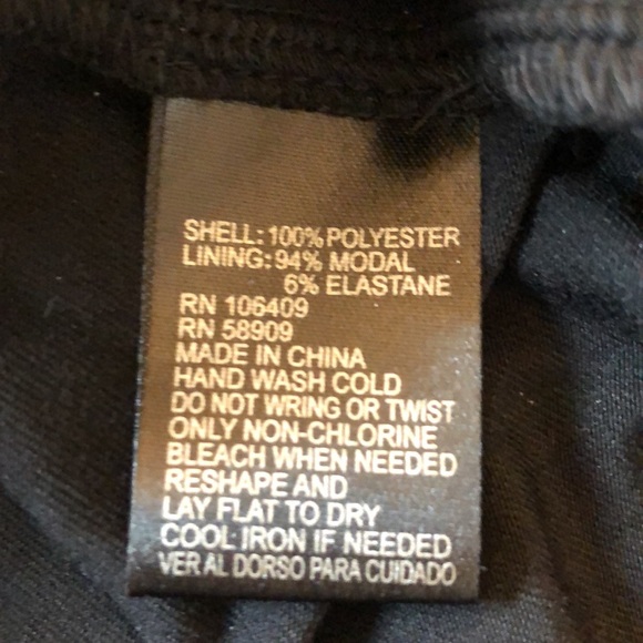 NWT Tahari Knit Black Dress - Picture 6 of 6